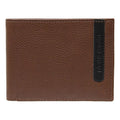 Cartera De Hombre Mod. P70-0190-7 Marca Pierre Cardin® Chocolate Liso