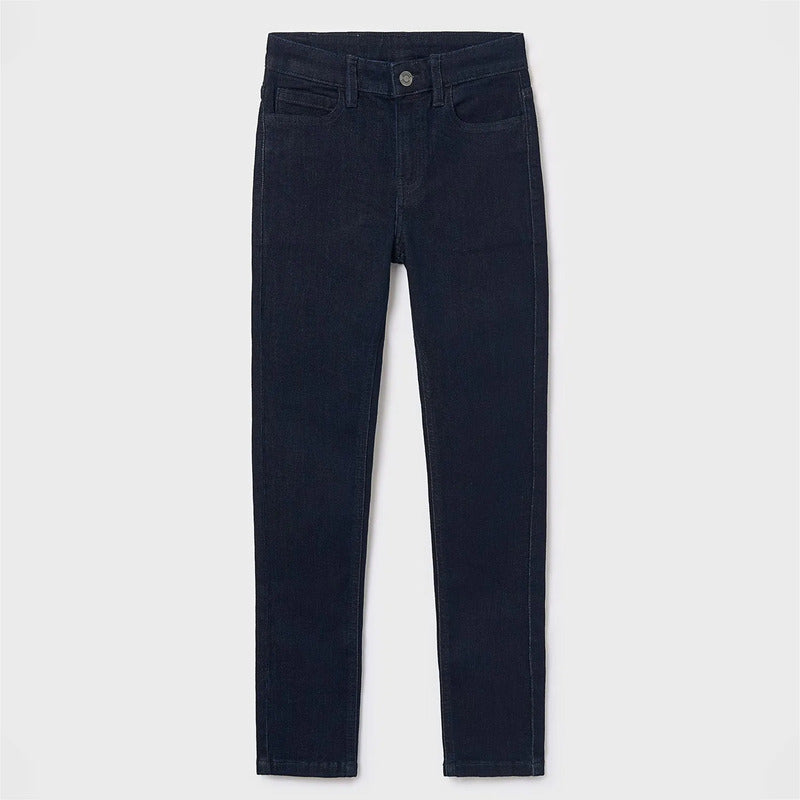 Pantalón Slim Fit Infantil Y Juvenil 516 Nukutavake Mayoral® Marino Lisa 18 Años