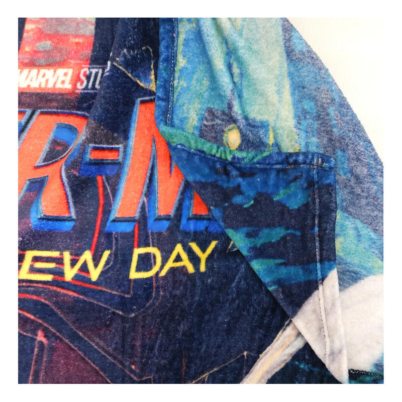 Cobertor Ligero Super Suave Matrimonial Diseños Providencia® Spiderman Braw New Day 850 G Multicolor