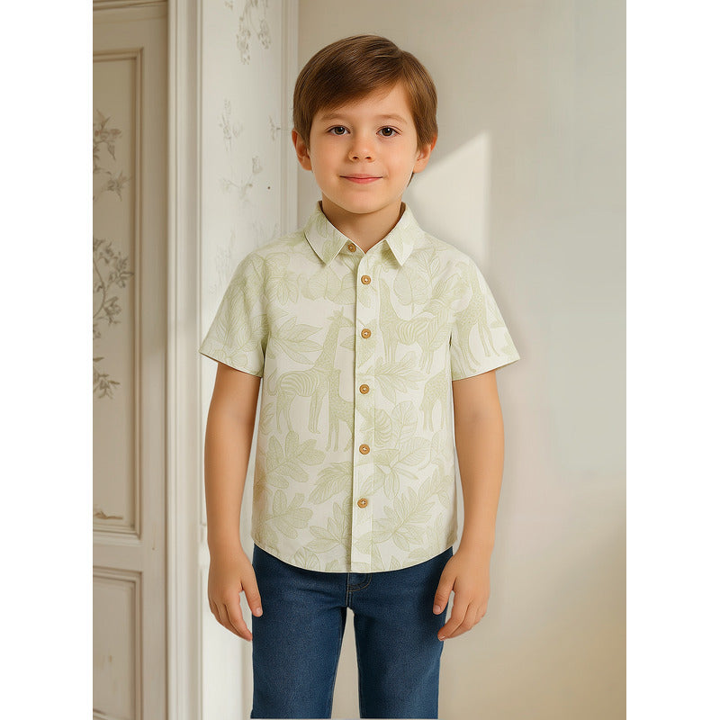 Camisa Casual De Niño Mod.lkbap0302_24008 Marca Losan®