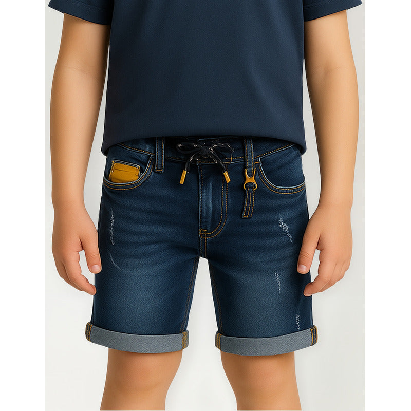 Short Bermuda De Niño Mod.215-9001al Marca Losan®