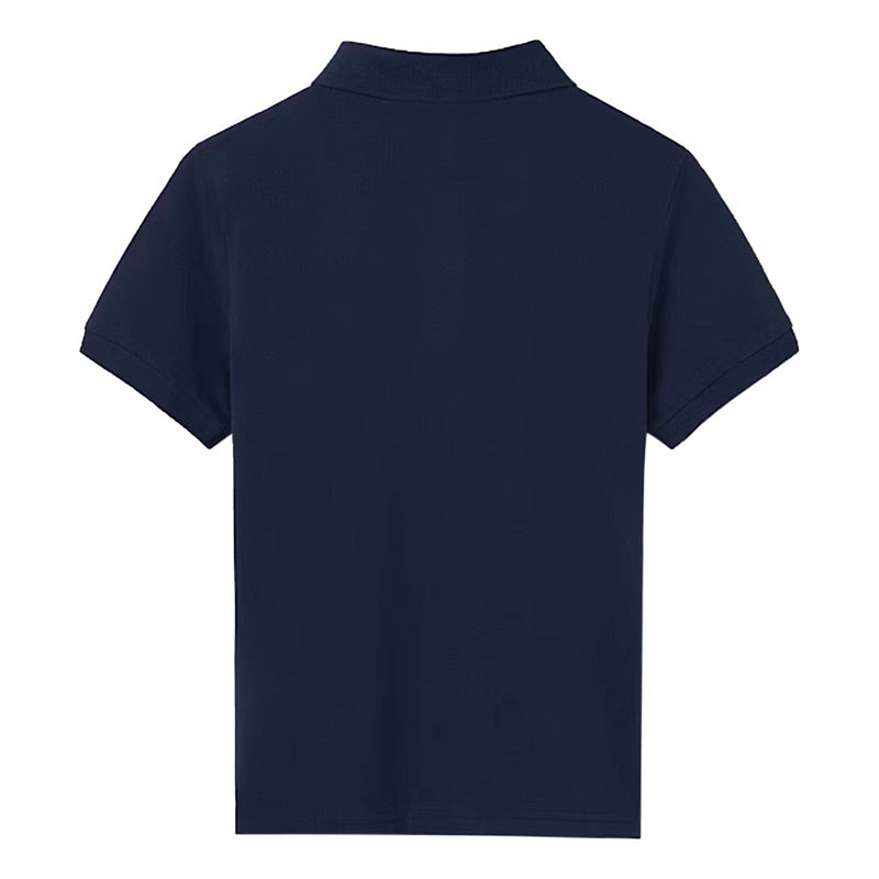 Camisa Polo Casual Para Niño Mod.890 Mayoral® Azul Marino Lisa 16