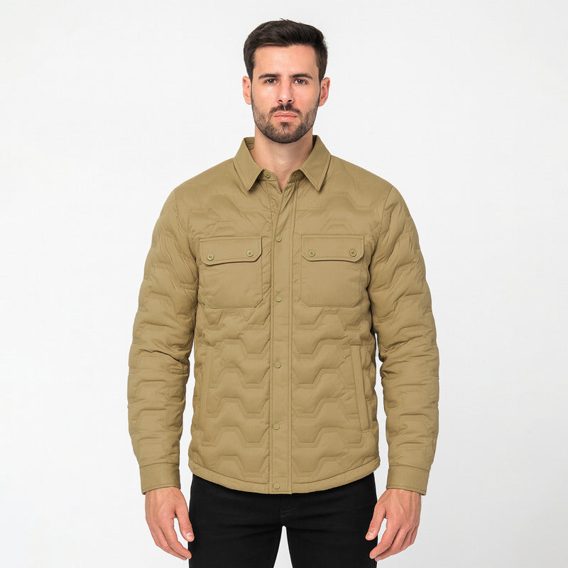 Chamarra Capitonada De Hombre Mod. D45302 Marca Bobois®