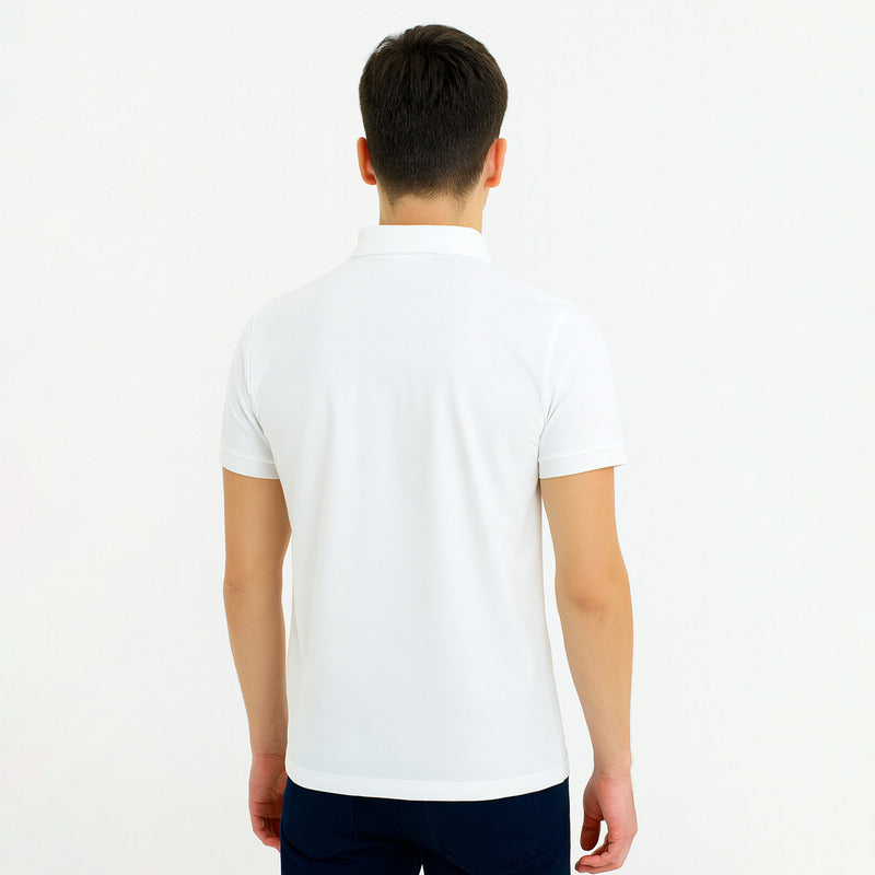 Playera Tipo Polo Corte Slim Para Hombre Marca White Peak®