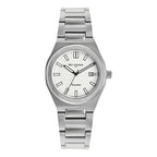 Reloj Executive Para Mujer Np20167lacbi Marca Nivada Swiss® Plateado