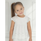 Blusa Con Olán Para Niña Mod.3181 Marca Mayoral®