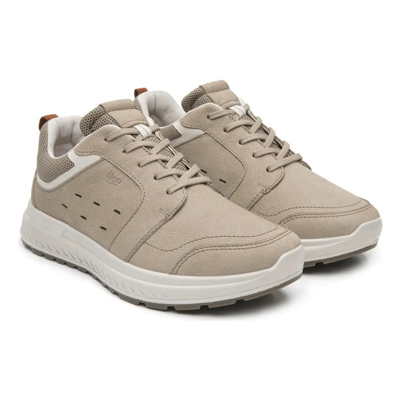 Tenis Casual Para Hombre Con Estabilidad Mod.403020 Flexi® Arena Lisa 28.5 Mx