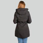 Chamarra Rompevientos Para Mujer Dw86-ny8595l Greenlander® Negro 2x Lisa
