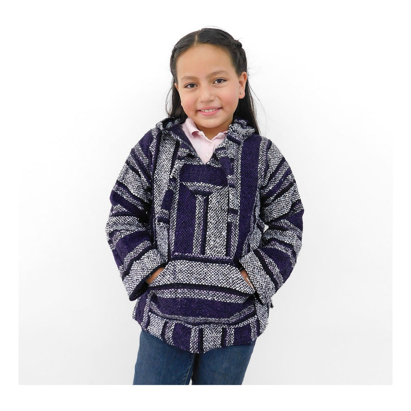 Sudadera Canguro Artesanal De Jerga Infantil