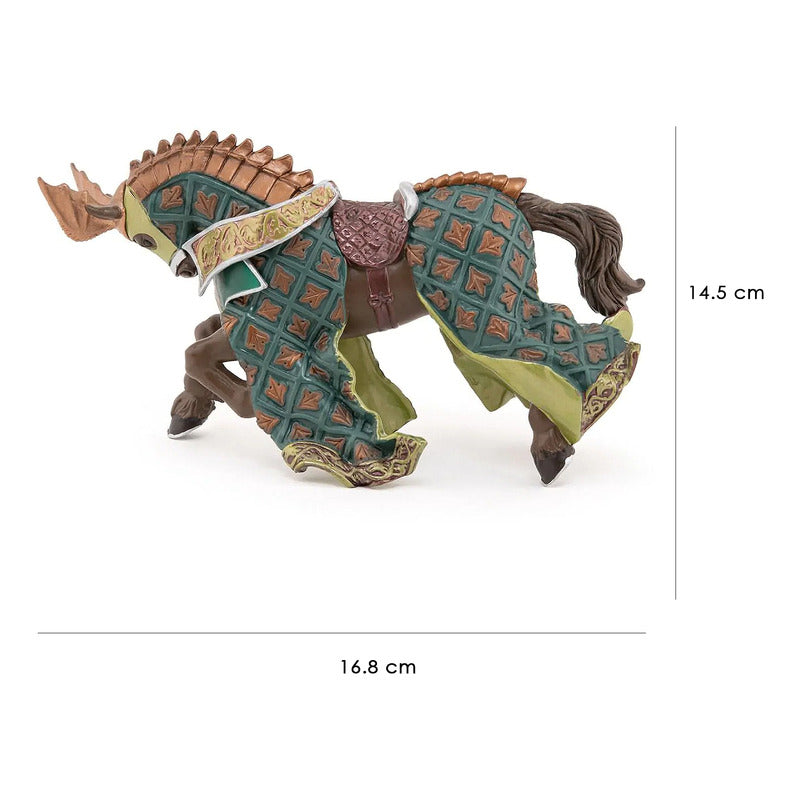 Figura Coleccionable Caballos Mundo Medieval Marca Papo®