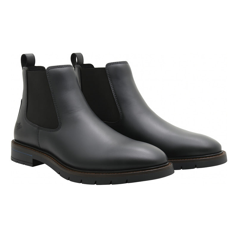 Bota De Piel Chelsea Para Caballero D2225852 Marca Dockers®