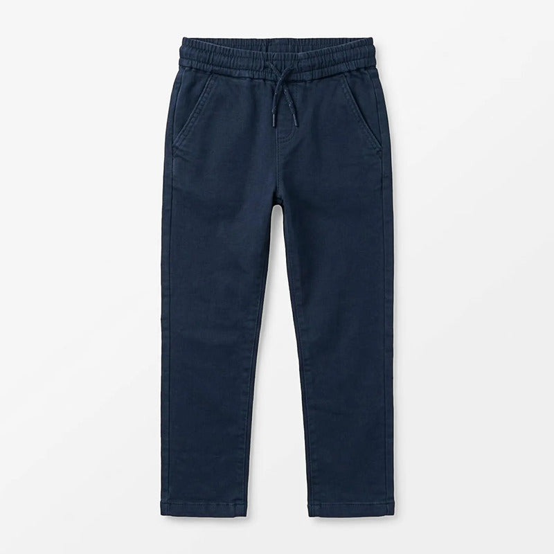 Pantalon Jogger Casual Para Niño Mod.4533 Marca Mayoral® Marino Liso 9 Años