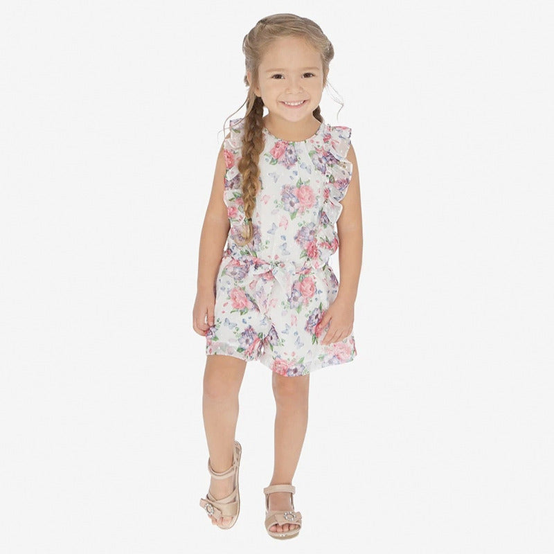 Mono Estampado Floral Para Niña Mod.3814 Marca Mayoral®