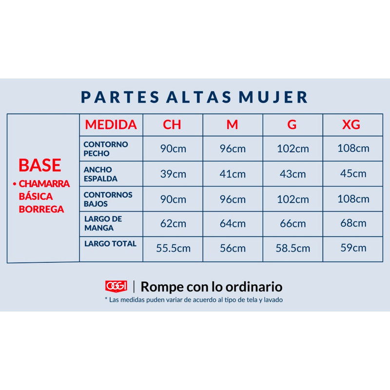 Chamarra Vaquera De Mezclilla Para Mujer Marca Oggi®