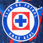 Cobertor Edredón De Borrega Matrimonial Providencia® Futbol Cruz Azul 1 Kg Multicolor