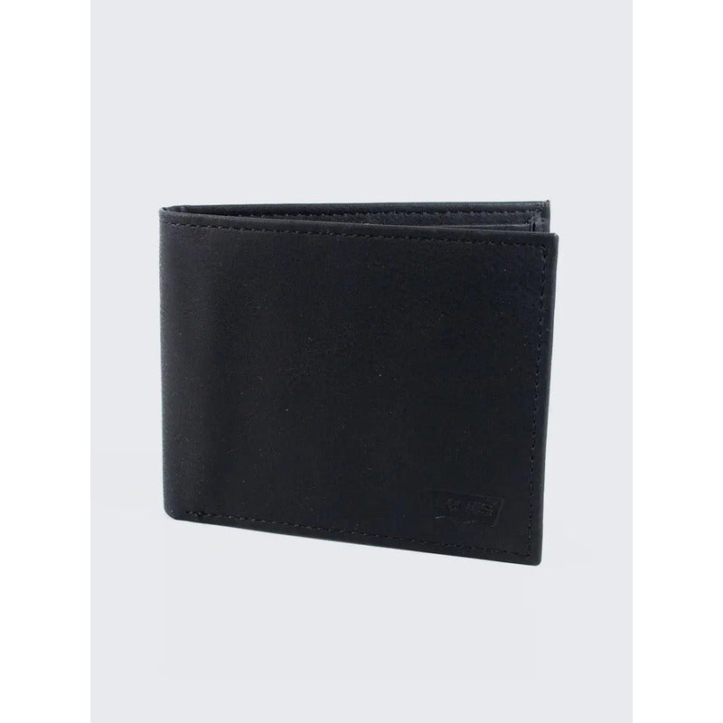 Billetera Hombre Bifold Negro Levis 87522-0090 Liso