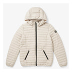 Chamarra De Pluma Para Mujer Dw90-pol7642 Greenlander® Beige Eg Capitonado