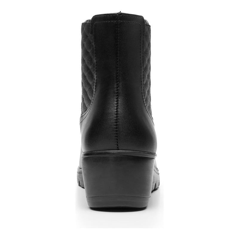 Botín Confort Cuña Para Mujer Mod.104821 Marca Flexi®