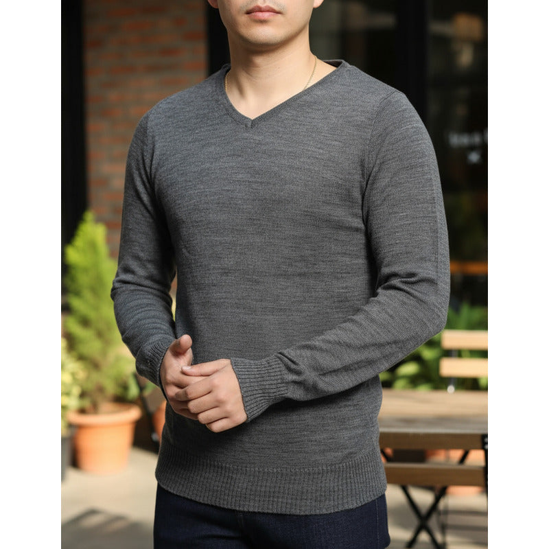 Sueter Casual Para Hombre Mod. E05300 Marca Bobois®