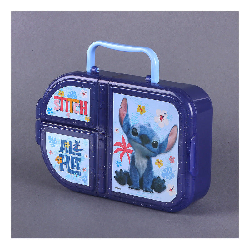 Lonchera Escolar Infantil 3 Divisiones Diseños Animados