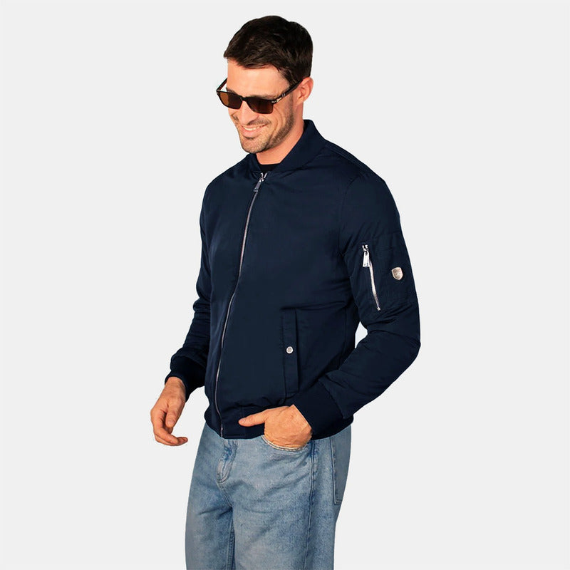 Chamarra Bomber Para Caballero Cw89-pol7336 Greenlander®