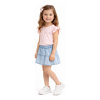 Tenis Para Niña Mod.28971 Marca Mini Burbujas®