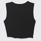 Top Canale Casual De Mujer  Mod.tw1320 The Workshop® Negro Canalé M