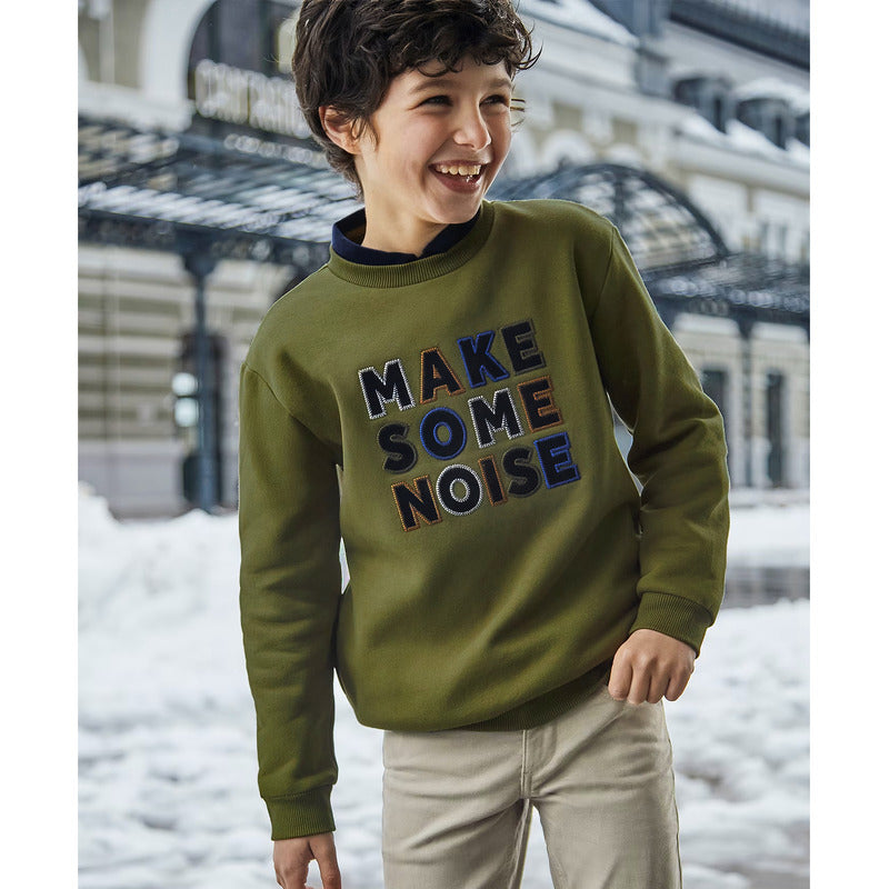 Sueter Comodo Para Niño Mod.7488 Khaki Marca Mayoral®