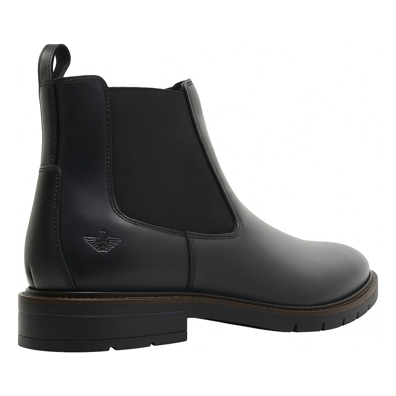 Bota De Piel Chelsea Para Caballero D2225852 Marca Dockers®