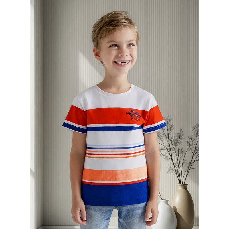 Playera Casual De Niño Mod.3009 Marca Mayoral®