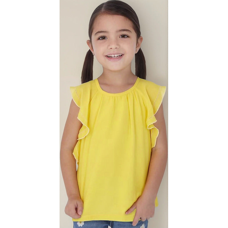 Blusa Casual De Niña Cute Mod. 3014 Marca Mayoral ®
