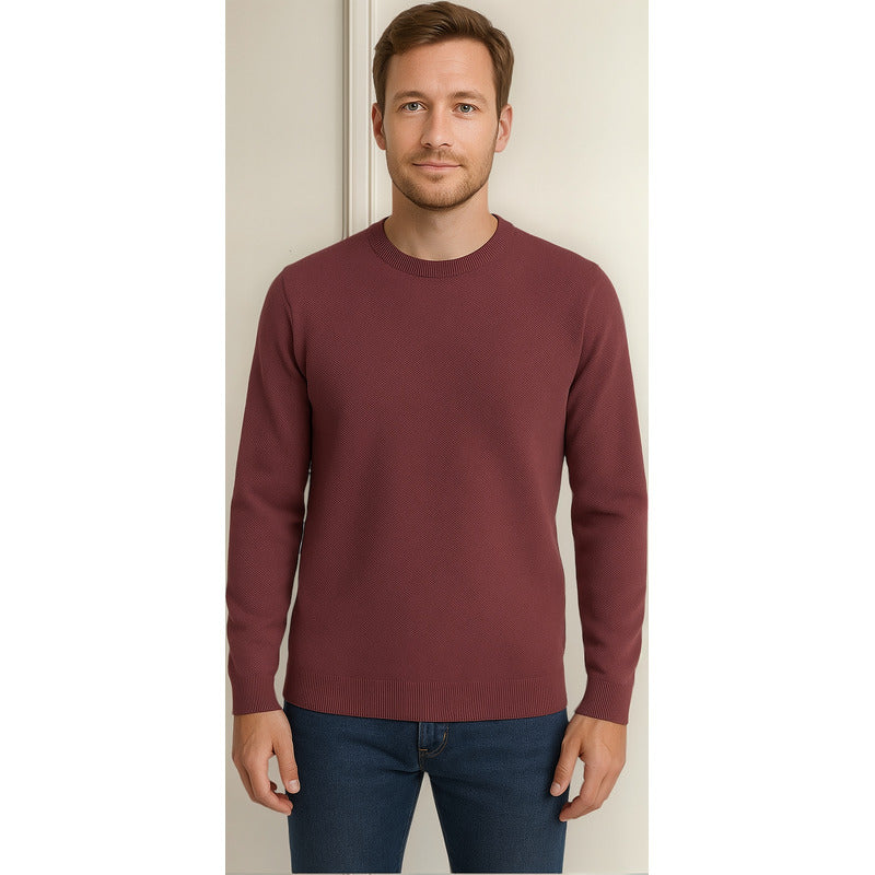 Suéter Manga Larga De Hombre Mod.22k-5654al Marca Losan®