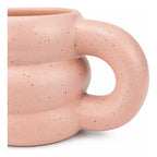 Taza Tarro De Porcelana En Forma De Donas 450ml Top Choice® Salmón Donas