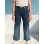 Pantalón Tejano De Niña Mod.7547 Marca Mayoral® Azul Marino Liso 8