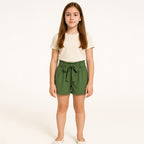 Short Holgado Para Niña Mod.21g-9007al Marca Losan®