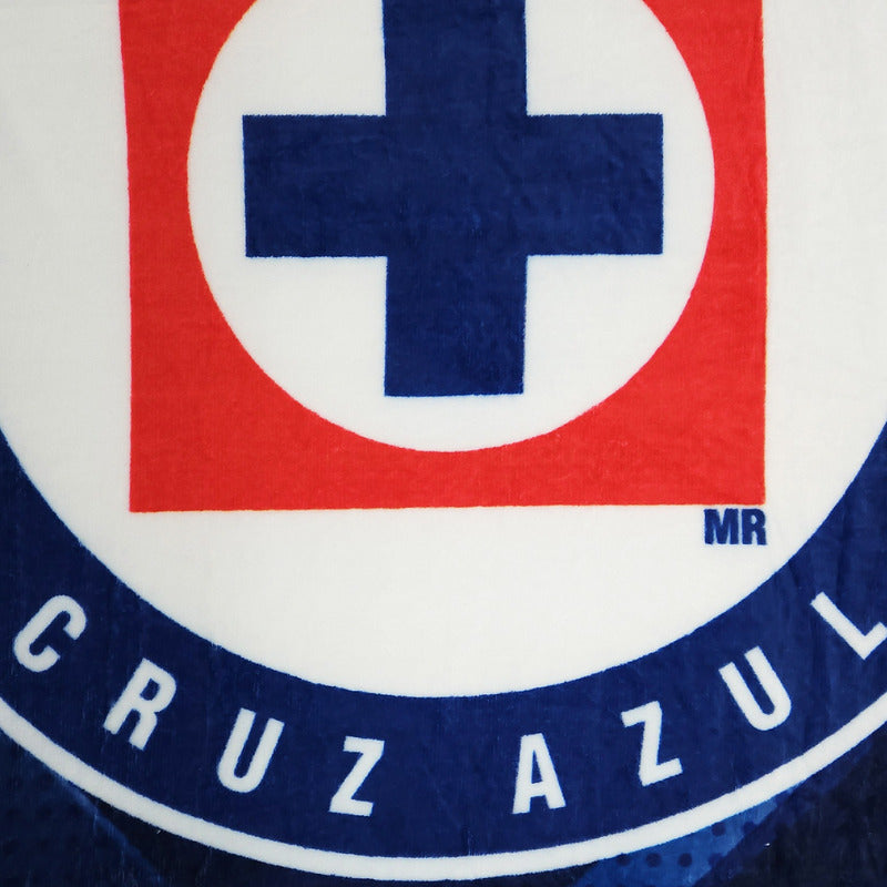 Frazada Ligera Super Suave Matrimonial Futbol Providencia® Equipo 500 G Cruz Azul