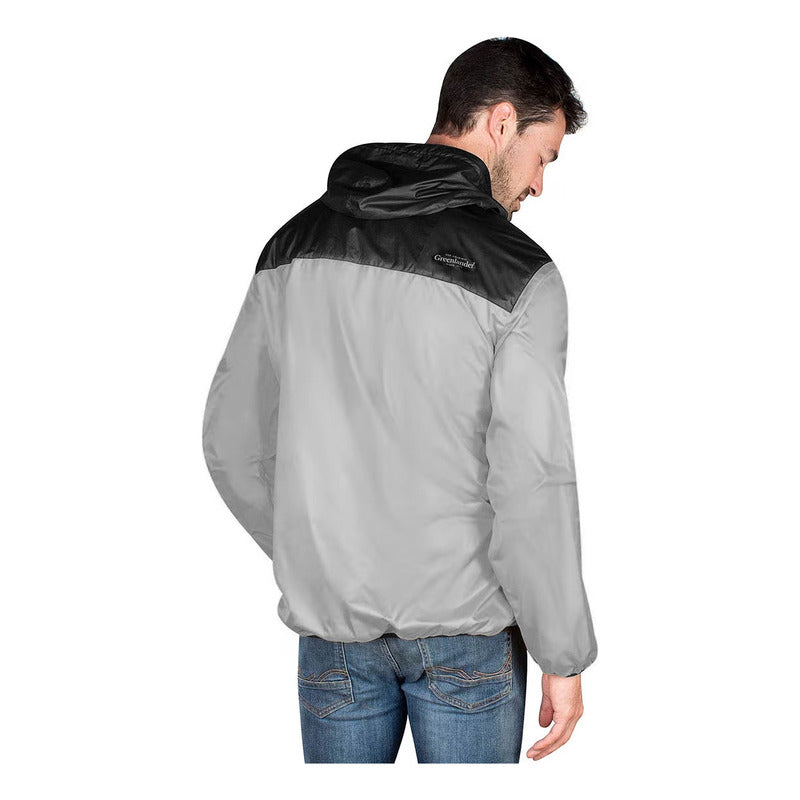 Chamarra Rompevientos Empacable Cw80 Marca Greenlander®