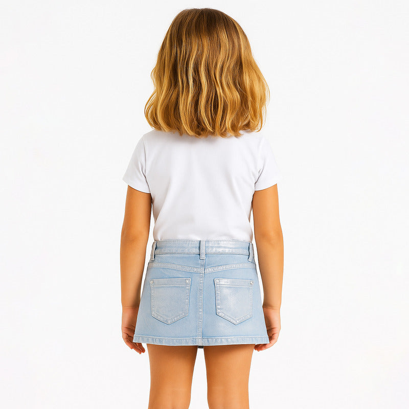 Falda De Mezclilla Para Niña Mod.3902 Marca Mayoral®
