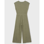 Jumpsuit Para Niña Mod.6865 Marca Mayoral® Verde Musgo 10 Años
