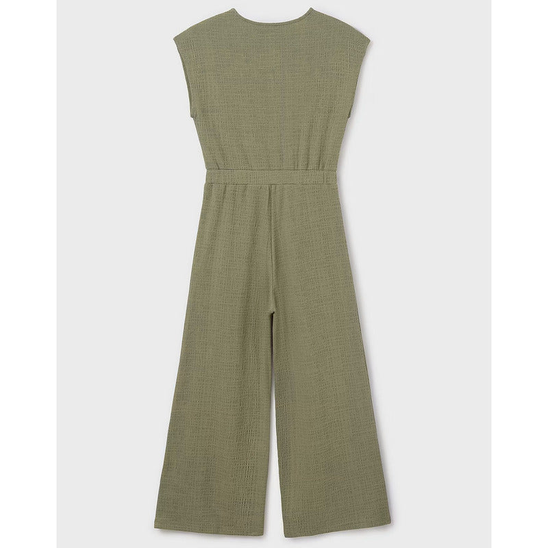 Jumpsuit Para Niña Mod.6865 Marca Mayoral® Verde Musgo 14 Años
