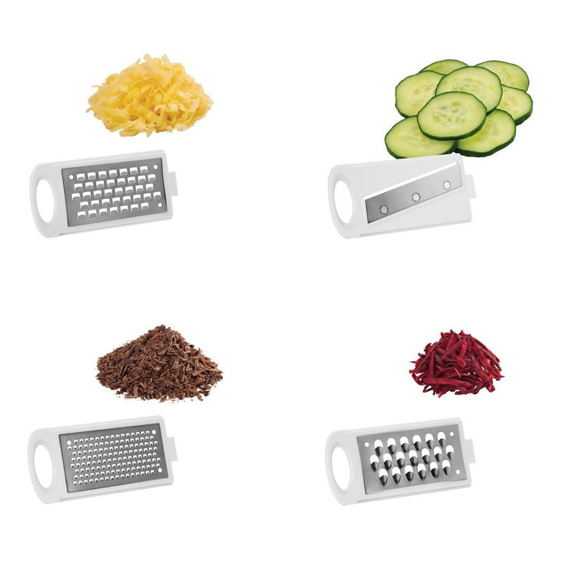 Rallador Multiusos Mandolino Profesional 5 En 1  Metaltex®