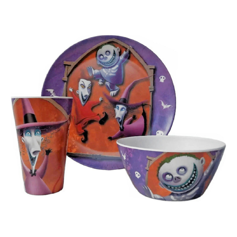 Vajilla De Bambú 12pz Mod. Jack 1762-184 Marca Fun Kids® Multicolor Jack