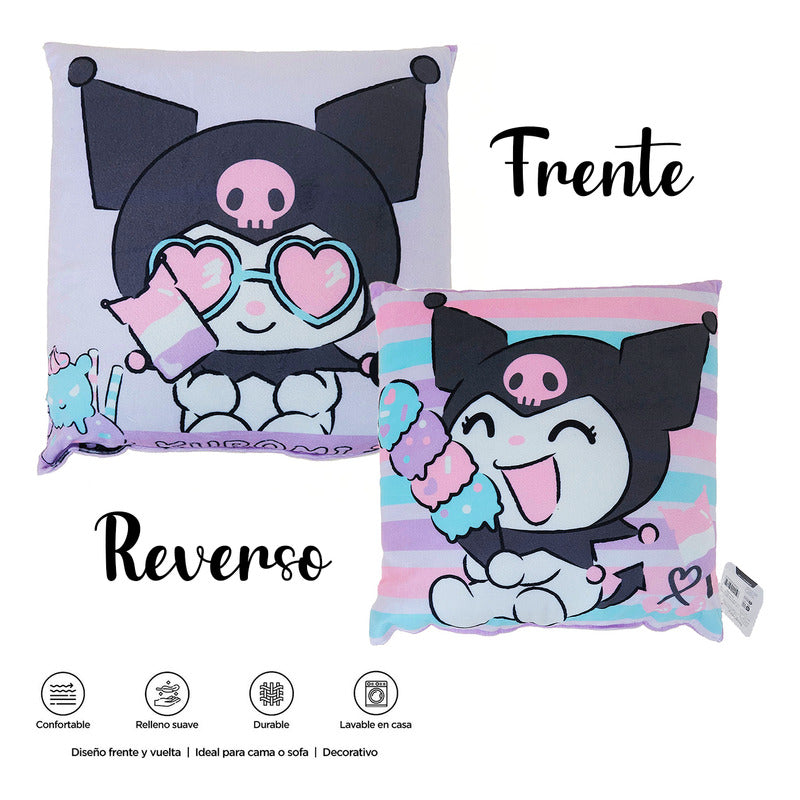 Cojín Reversible Infantil 45x45 Ultra Suave Providencia®