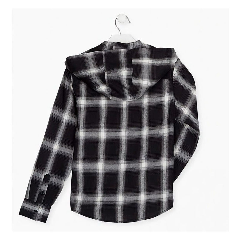 Camisa Con Capucha Para Niño Marca Losan® Mod.123-3000al