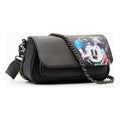 Bolso Bandolera Efecto Piel Mod.23saxpa7/2000 Desigual® Negro Lisa Níquel Multicolor
