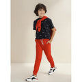 Pants Cómodo Para Niño Mod.744 Marca Mayoral® Rojo Liso 18