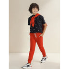 Pants Cómodo Para Niño Mod.744 Marca Mayoral® Rojo Liso 18
