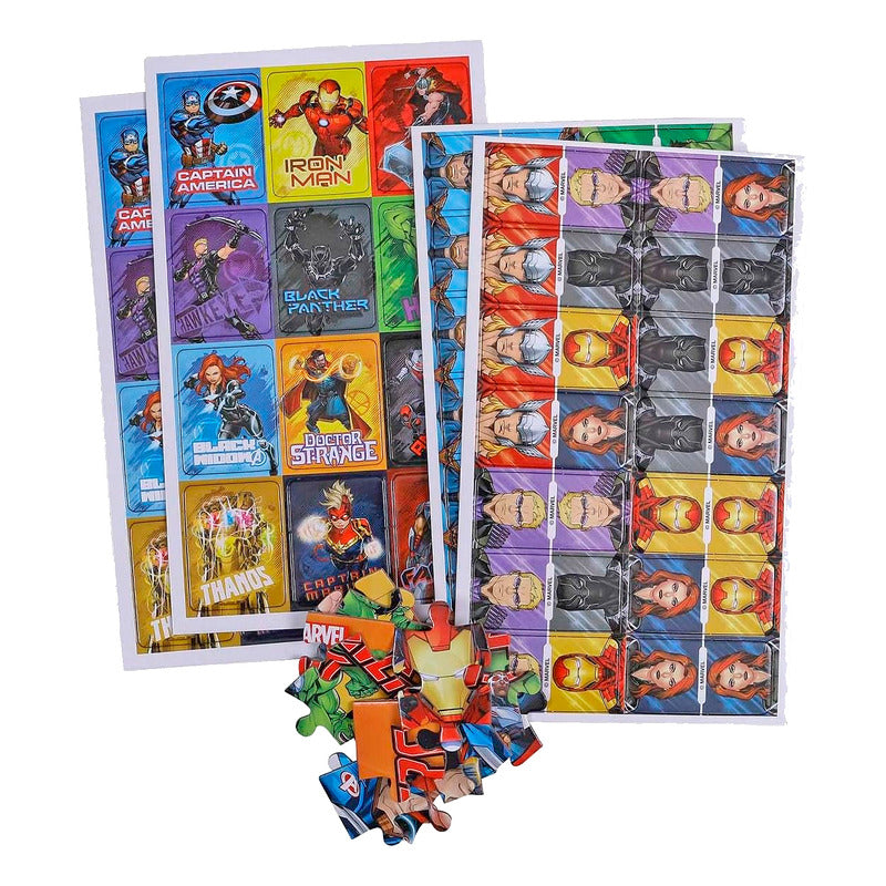 Juego 3 En 1 Avengers Para Niños Jca-1580 Marca Novelty®