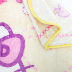 Manta De Cuna Raschel 140x110cm Dibujosanimados Providencia® Hello Kitty 500 G Amarillo
