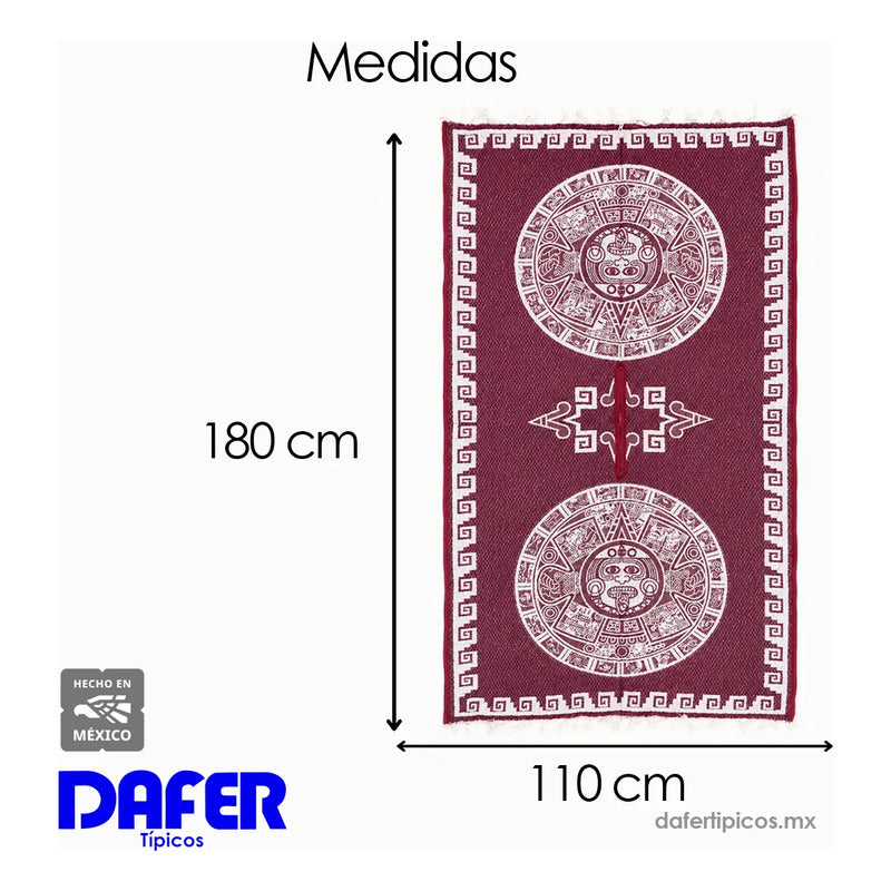 Jorongo Gaban Artesanal Mexicano Colores Calendario Vino Calendario Xg